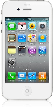 Смартфон APPLE iPhone 4 8GB White - Николаевск-на-Амуре