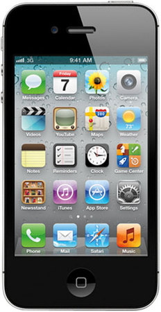 Смартфон APPLE iPhone 4S 16GB Black - Николаевск-на-Амуре