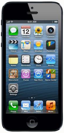 Смартфон Apple iPhone 5 16Gb Black & Slate - Николаевск-на-Амуре