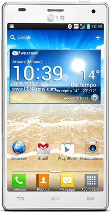 Смартфон LG Optimus 4X HD P880 White - Николаевск-на-Амуре