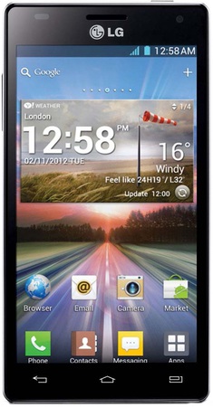 Смартфон LG Optimus 4X HD P880 Black - Николаевск-на-Амуре