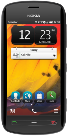 Смартфон Nokia 808 PureView Black - Николаевск-на-Амуре