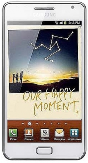 Смартфон Samsung Galaxy Note GT-N7000 White - Николаевск-на-Амуре