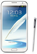 Смартфон Samsung Samsung Смартфон Samsung Galaxy Note II GT-N7100 16Gb (RU) белый - Николаевск-на-Амуре