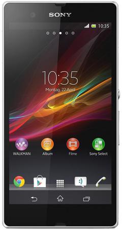 Смартфон Sony Xperia Z White - Николаевск-на-Амуре